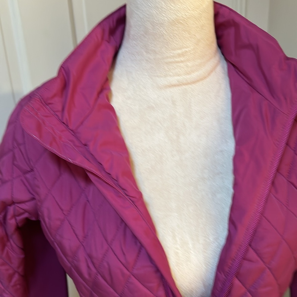 Straight Down Quilted Zip Down Jacket - image 7